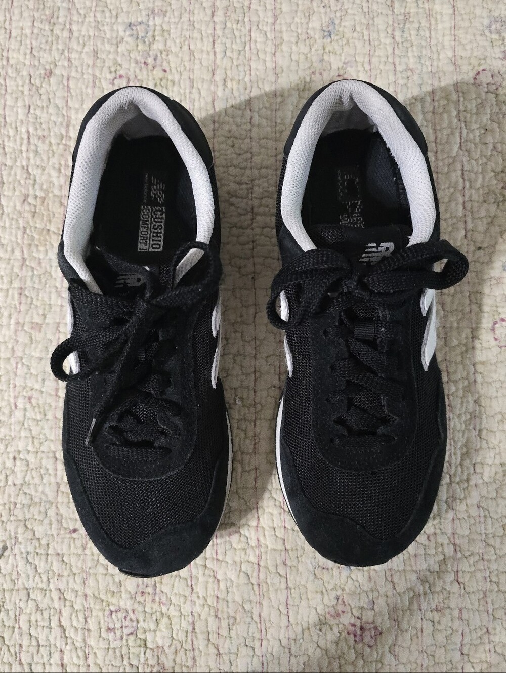 New Balance 515 Classic Black White Gray Sneakers Women’s Size 8